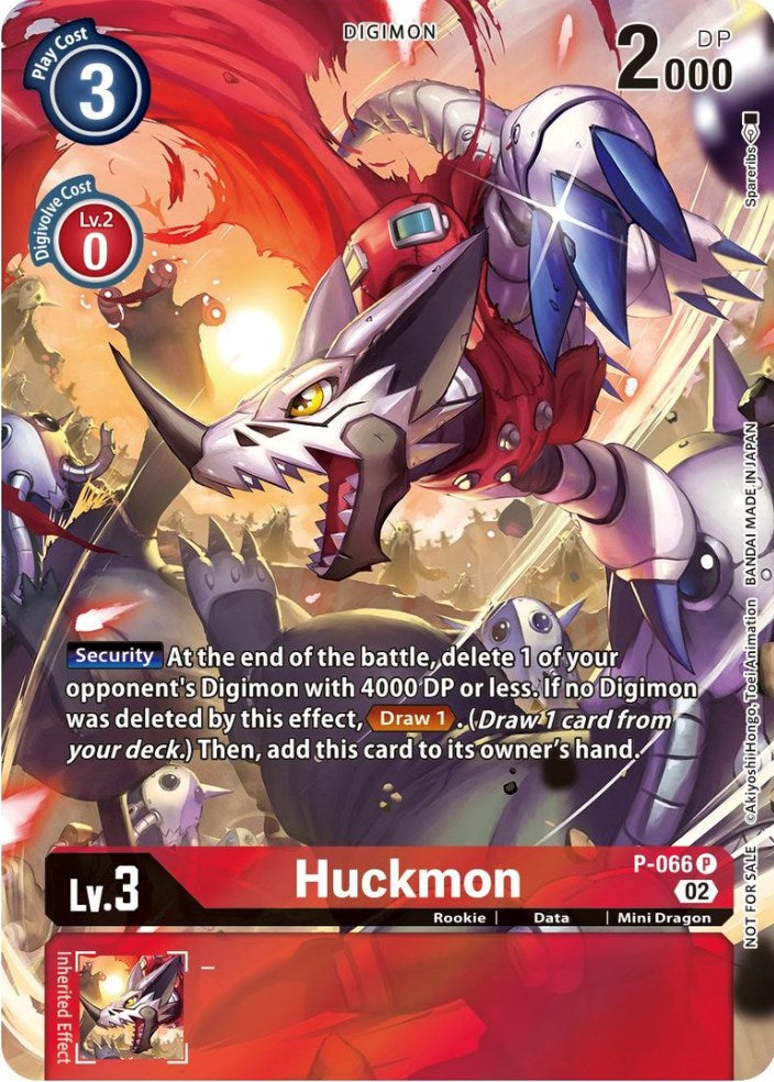 Huckmon [P-066] (Official Tournament Pack Vol. 10) [Promotional Cards] | Tables and Towers