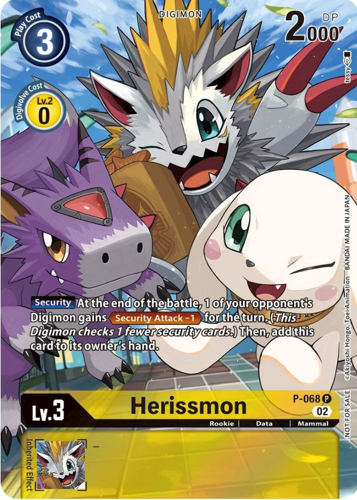 Herissmon [P-068] (Official Tournament Pack Vol. 10) [Promotional Cards] | Tables and Towers