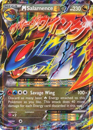 M Salamence EX (XY171) (Jumbo Card) [XY: Black Star Promos] | Tables and Towers