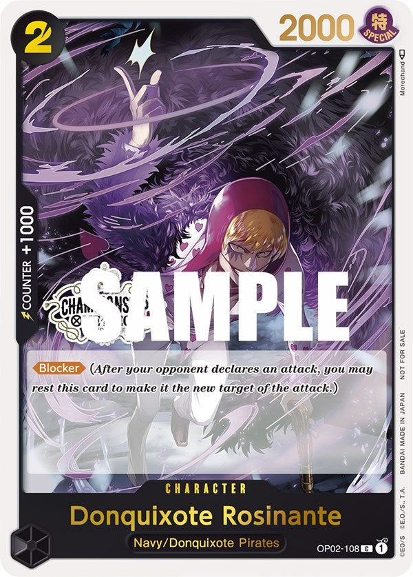 Donquixote Rosinante (Store Championship Participation Pack) [One Piece Promotion Cards] | Tables and Towers