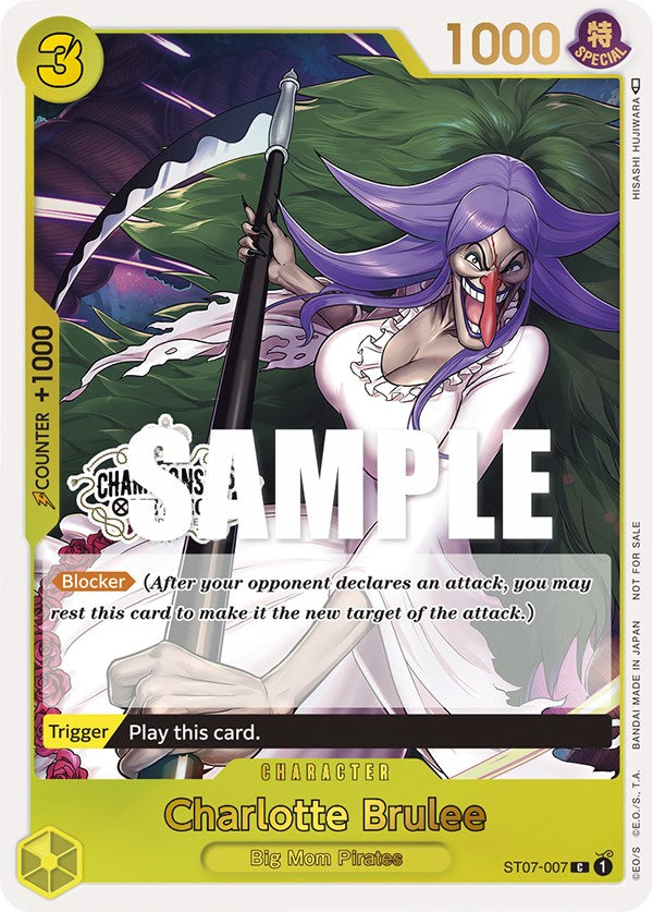 Charlotte Brulee (Store Championship Participation Pack) [One Piece Promotion Cards] | Tables and Towers