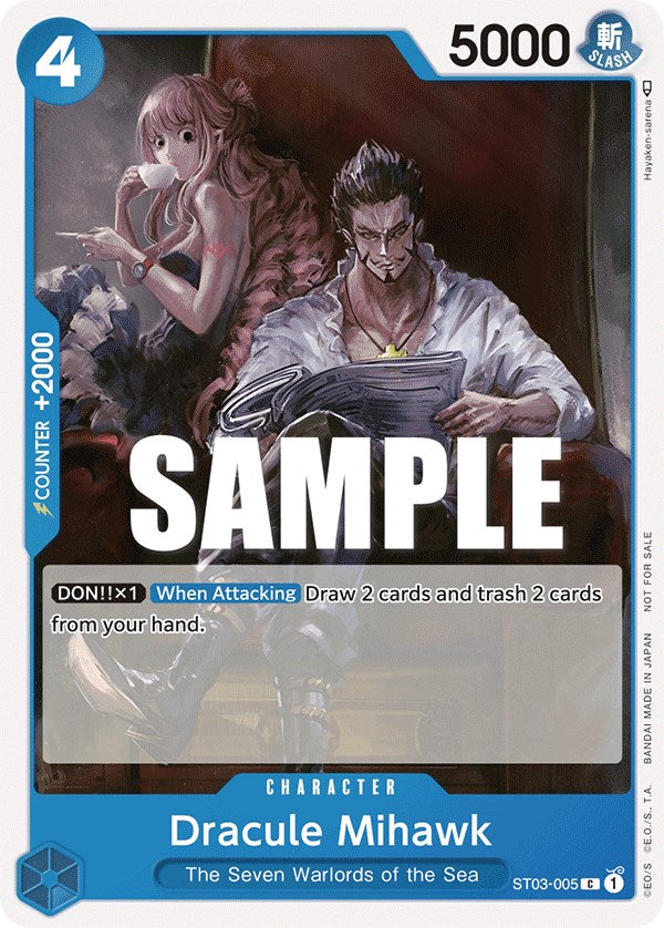 Dracule Mihawk (Tournament Pack Vol. 4) [One Piece Promotion Cards] | Tables and Towers