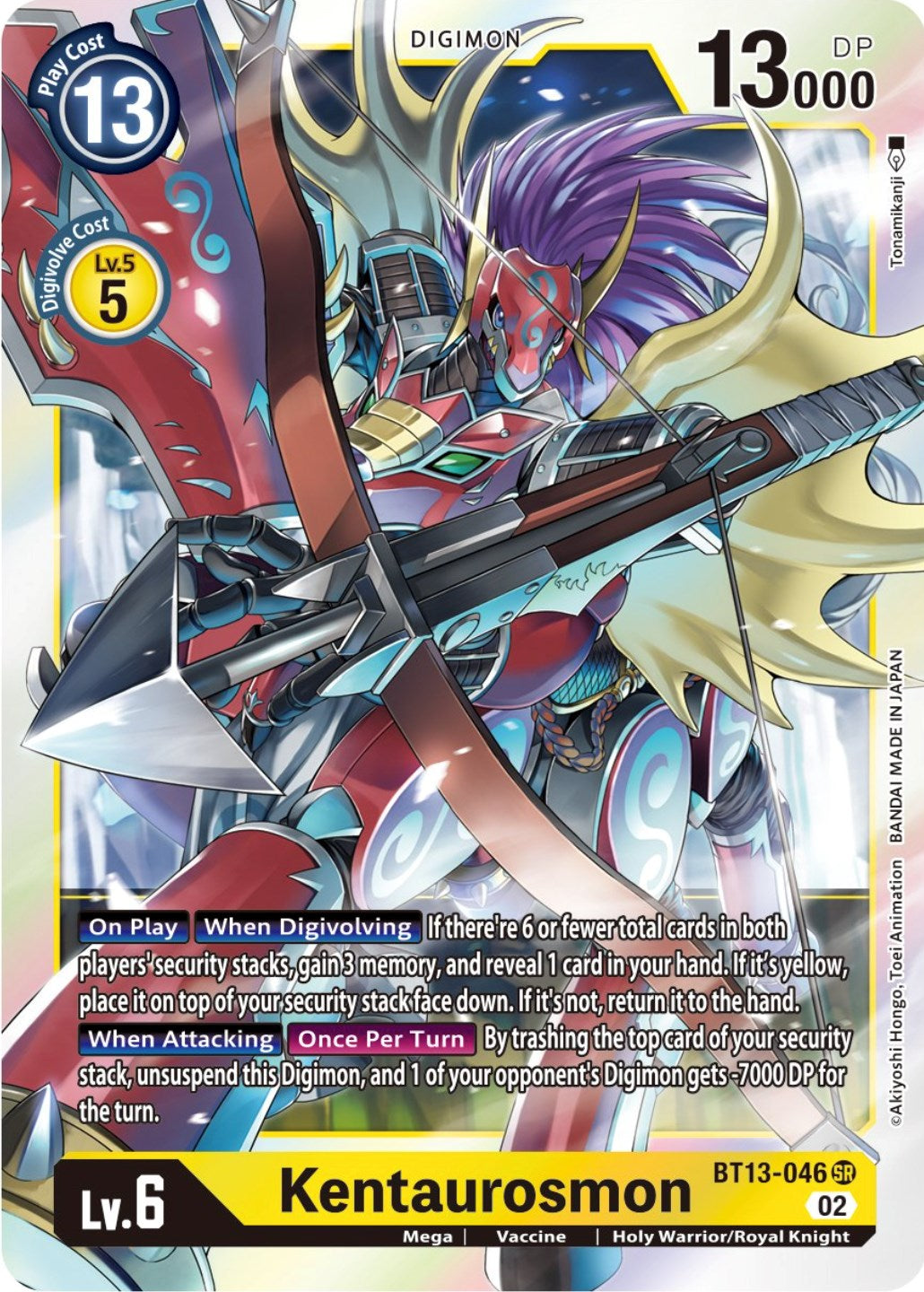 Kentaurosmon [BT13-046] [Versus Royal Knights Booster] | Tables and Towers