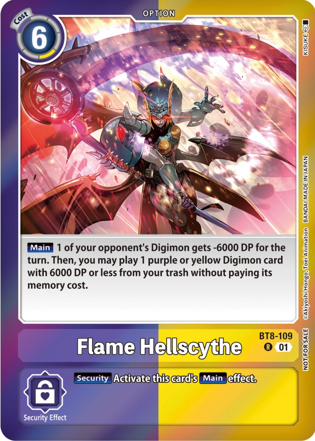 Flame Hellscythe [BT8-109] (Event Pack 5) [New Awakening Promos] | Tables and Towers