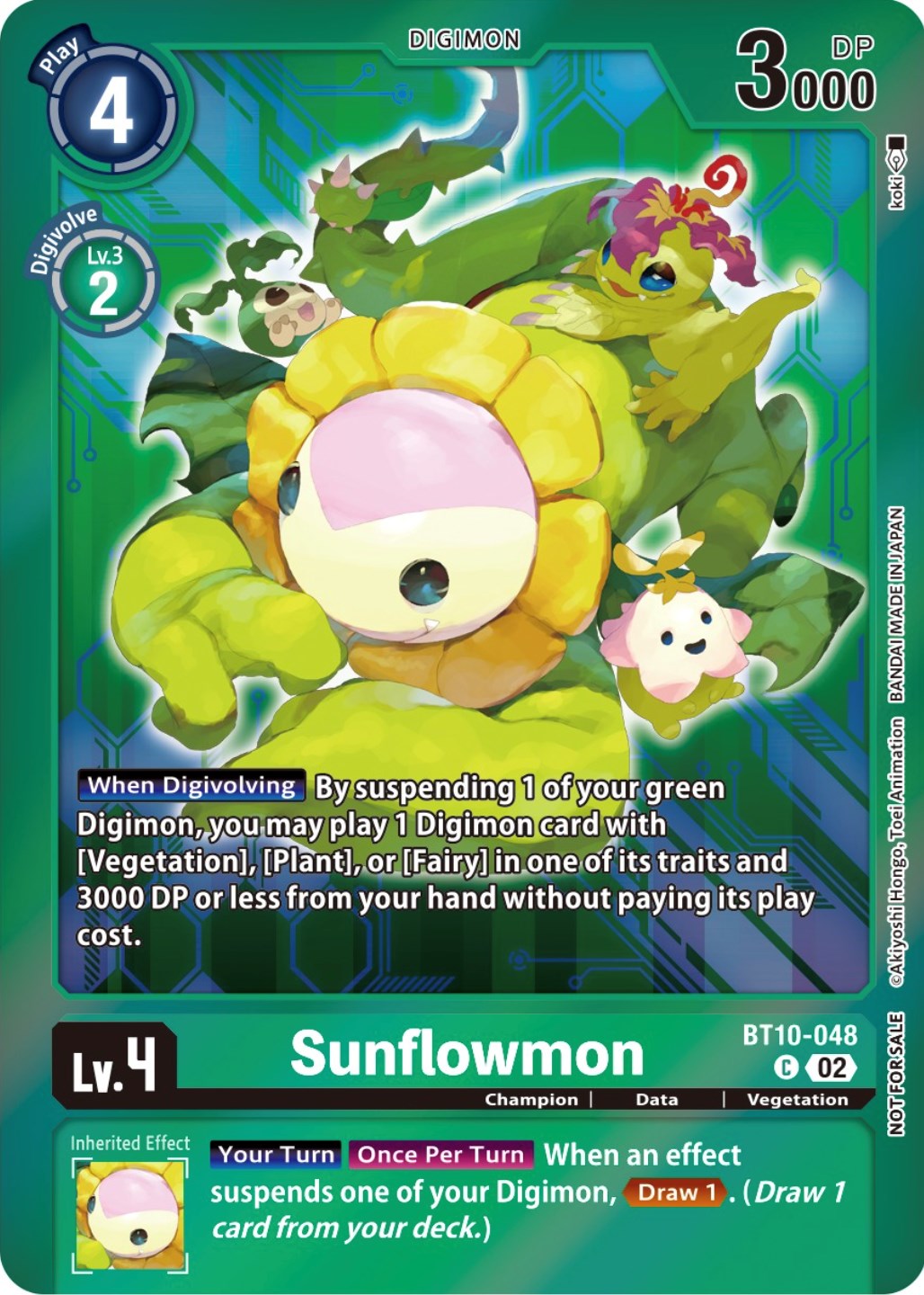 Sunflowmon [BT10-048] (Event Pack 5) [Xros Encounter Promos] | Tables and Towers