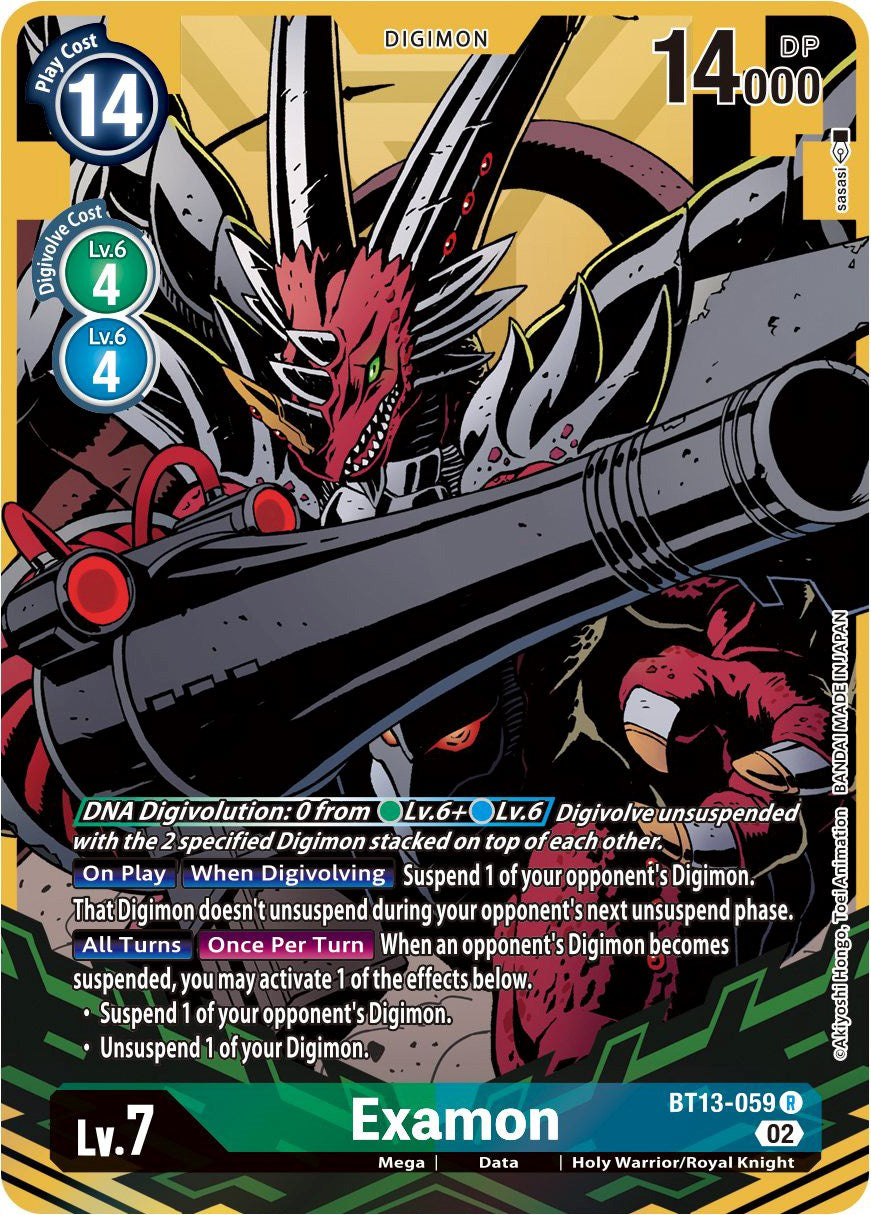 Examon [BT13-059] (Alternate Art) [Versus Royal Knights Booster] | Tables and Towers