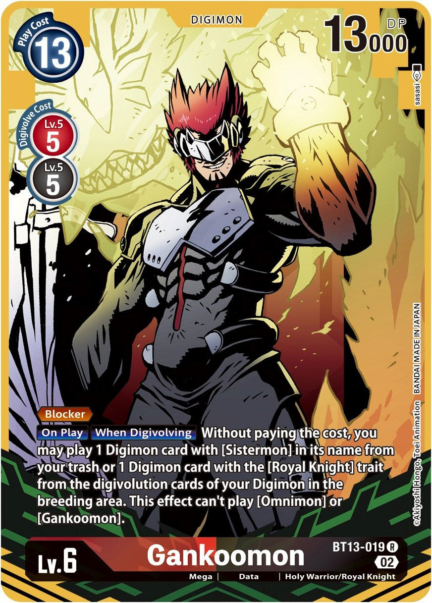 Gankoomon [BT13-019] (Alternate Art) [Versus Royal Knights Booster] | Tables and Towers