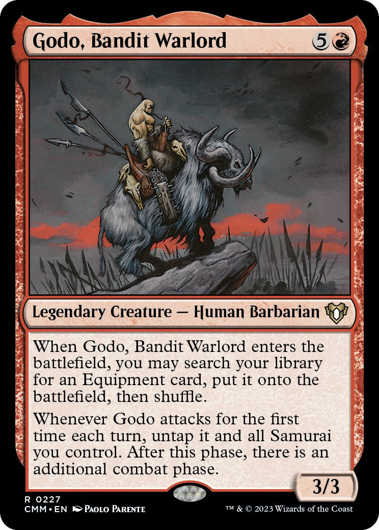 Godo, Bandit Warlord [Commander Masters] | Tables and Towers