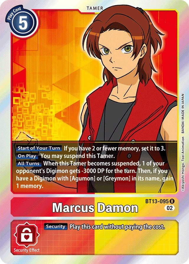 Marcus Damon [BT13-095] [Versus Royal Knights Booster] | Tables and Towers