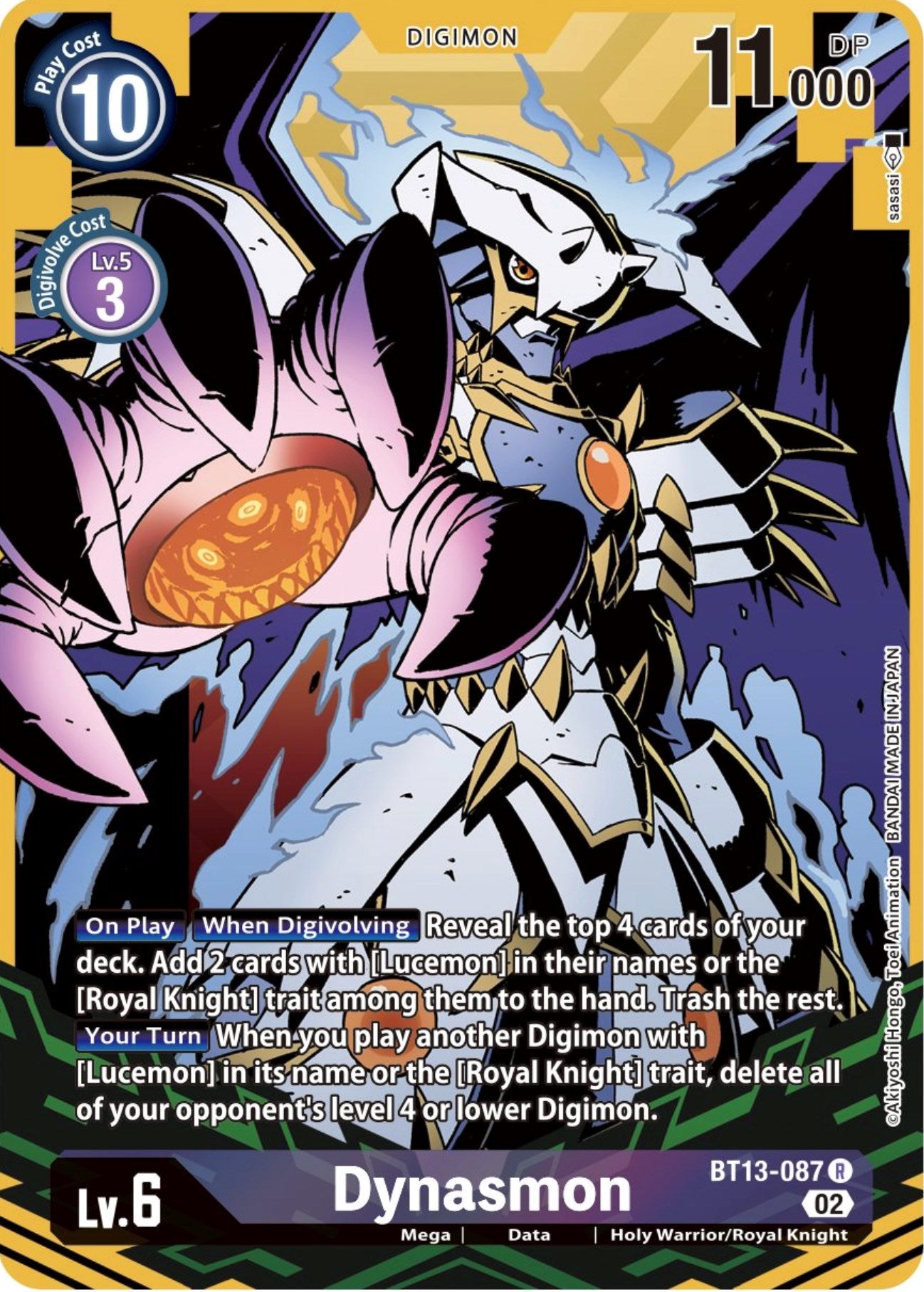 Dynasmon [BT13-087] (Alternate Art) [Versus Royal Knights Booster] | Tables and Towers