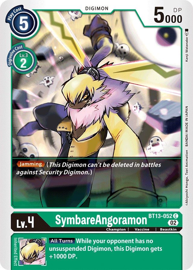 SymbareAngoramon [BT13-052] [Versus Royal Knights Booster] | Tables and Towers