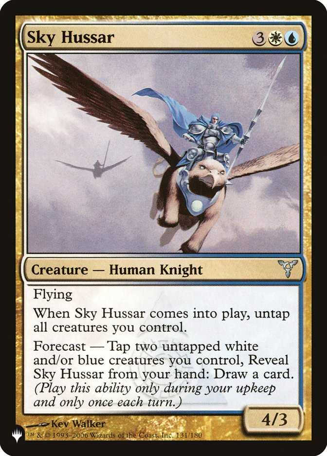 Sky Hussar [The List] | Tables and Towers