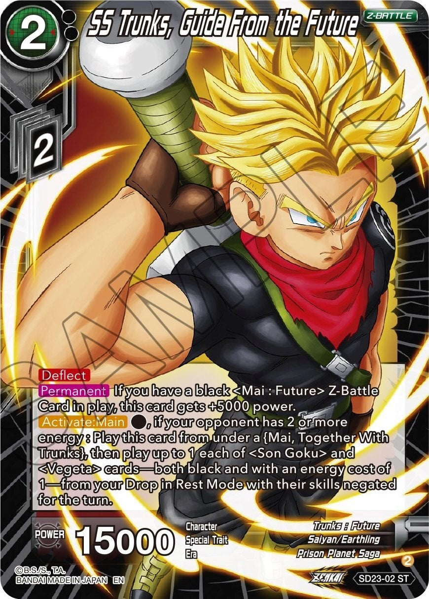 SS Trunks, Guide From the Future (SD23-02) [Critical Blow] | Tables and Towers