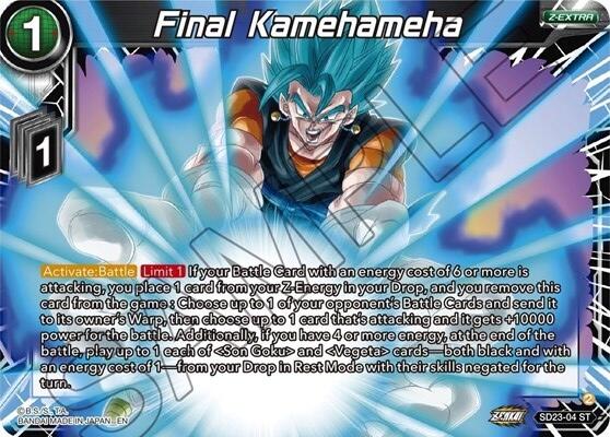 Final Kamehameha (SD23-04) [Critical Blow] | Tables and Towers