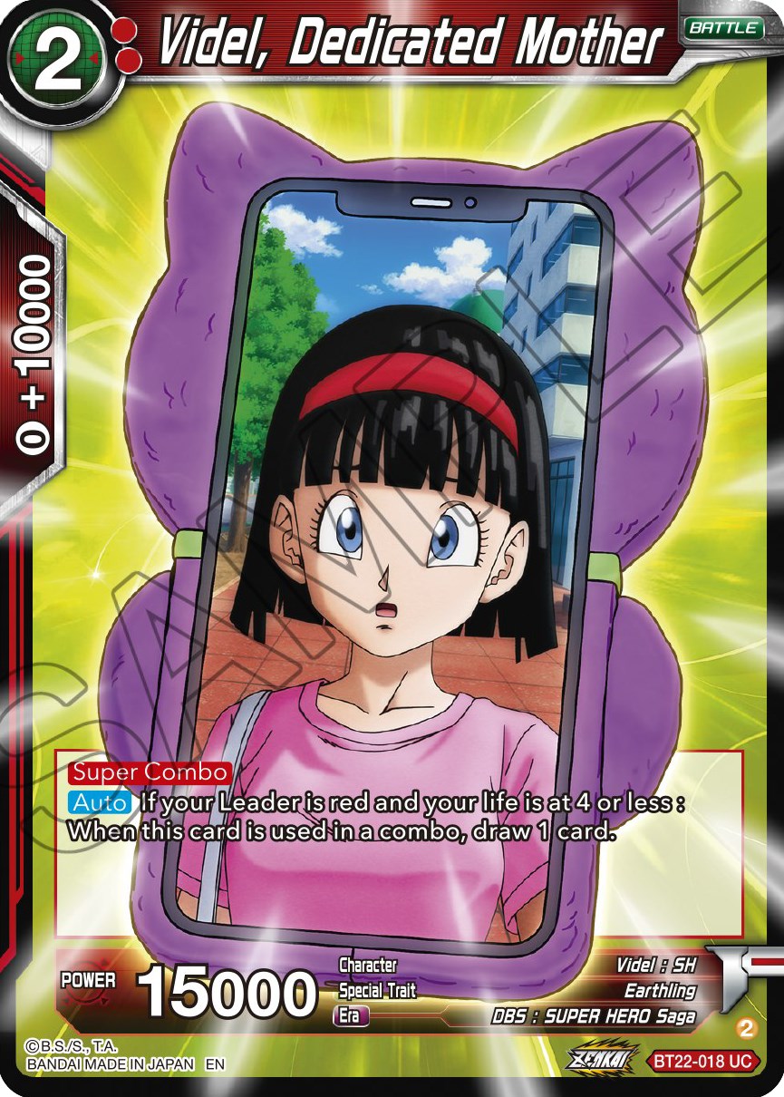 Videl, Dedicated Mother (BT22-018) [Critical Blow] | Tables and Towers