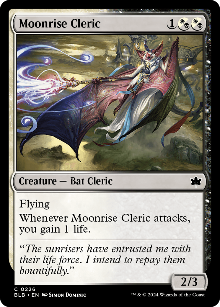 Moonrise Cleric [Bloomburrow] | Tables and Towers