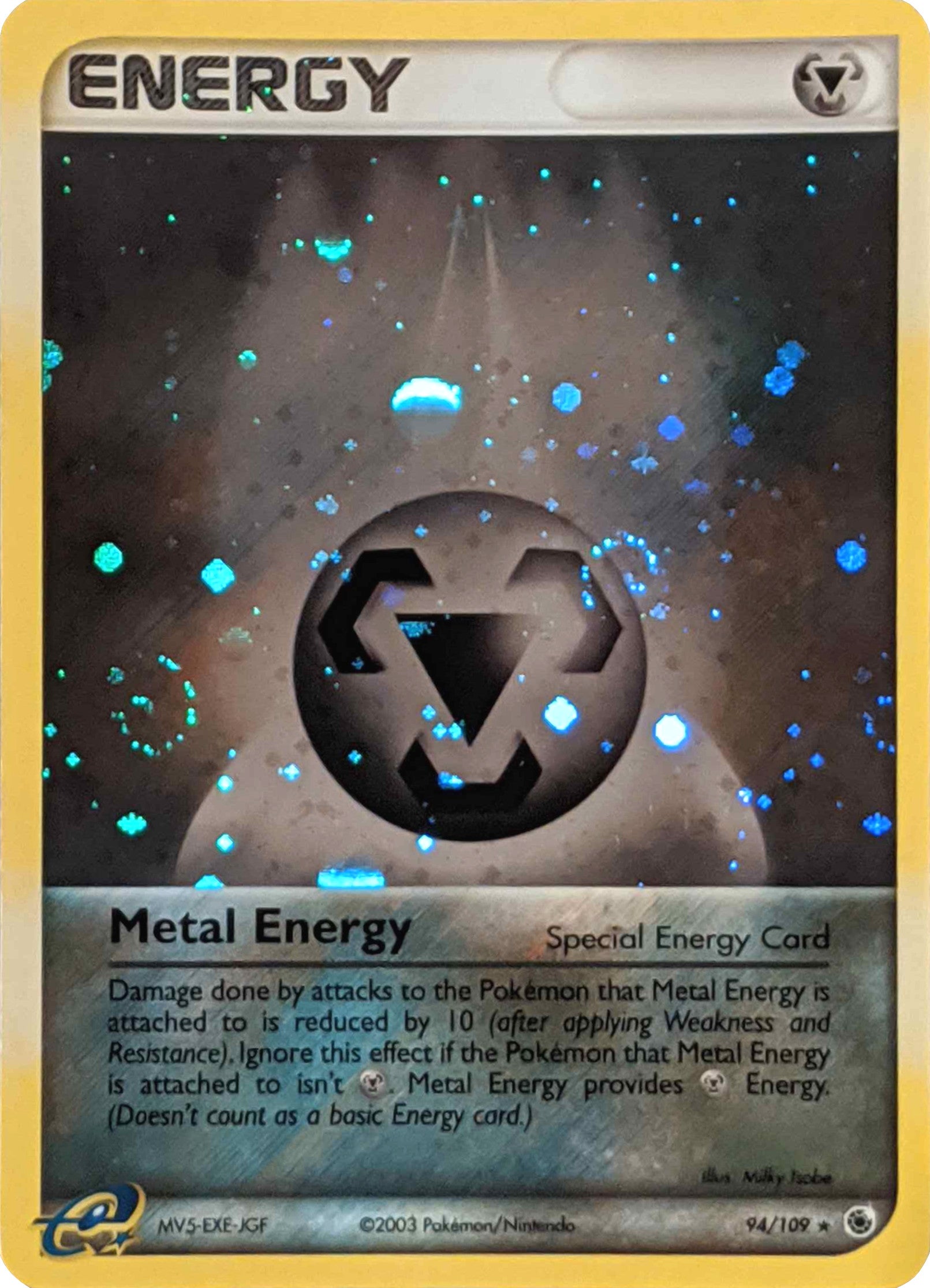 Metal Enery (94/109) (Cosmos Holo) [EX: Ruby & Sapphire] | Tables and Towers