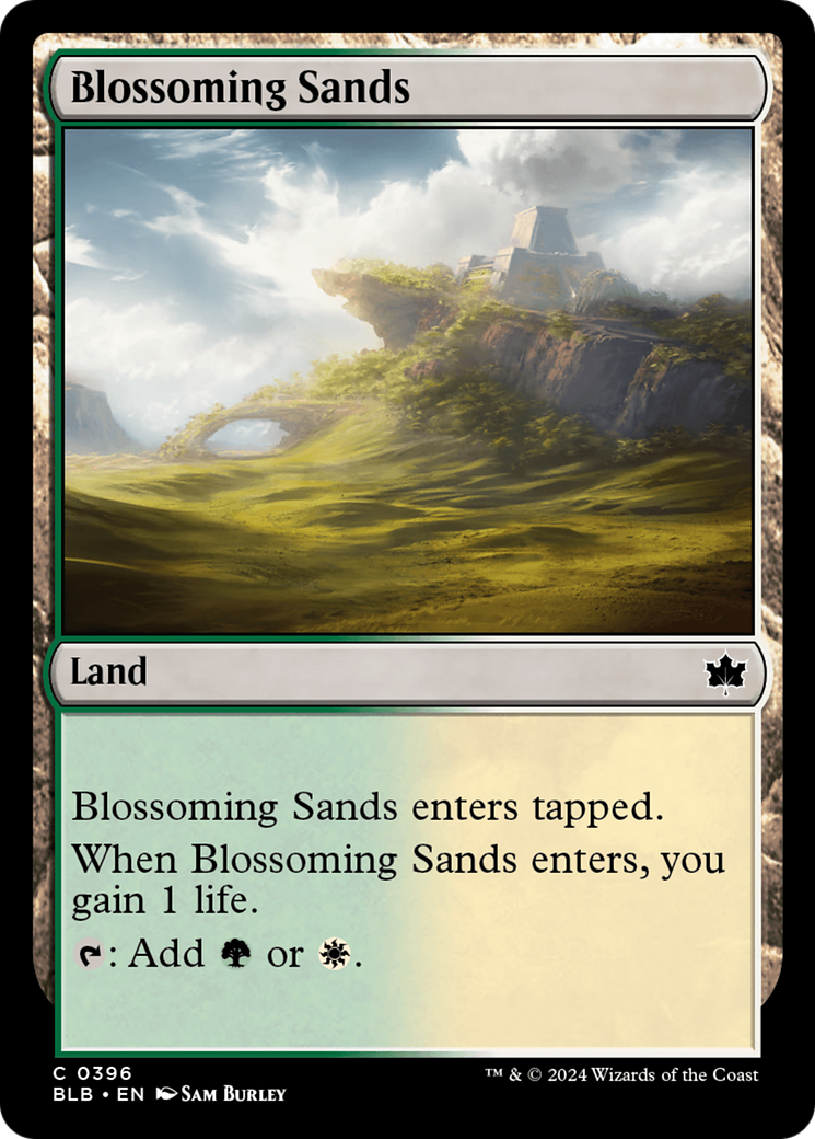 Blossoming Sands [Bloomburrow] | Tables and Towers