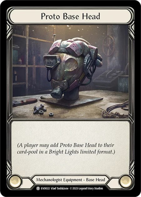 Proto Base Head [EVO022] (Bright Lights) | Tables and Towers