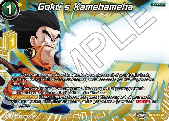 Goku's Kamechameha (BT22-086) [Critical Blow] | Tables and Towers