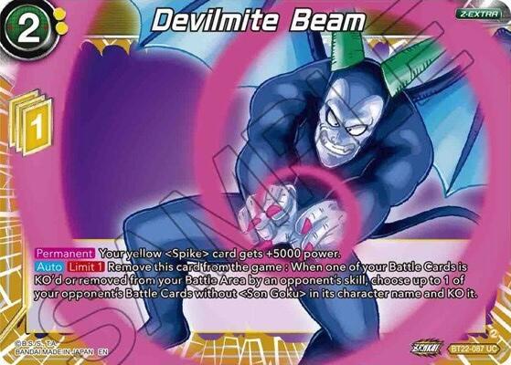 Devilmite Beam (BT22-087) [Critical Blow] | Tables and Towers