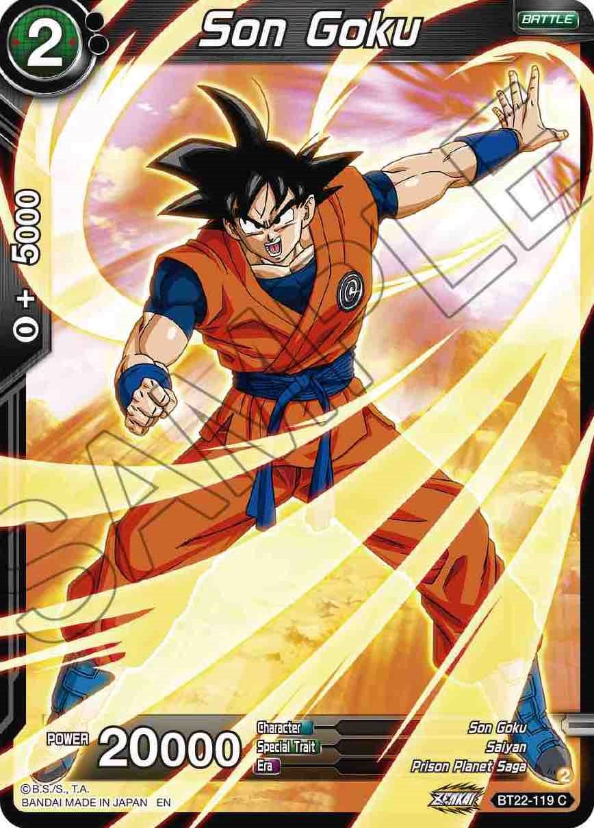 Son Goku (BT22-119) [Critical Blow] | Tables and Towers