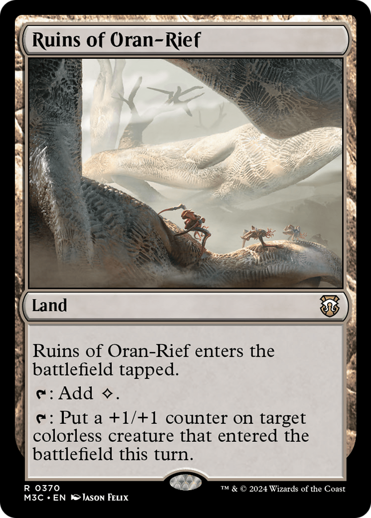 Ruins of Oran-Rief (Ripple Foil) [Modern Horizons 3 Commander] | Tables and Towers