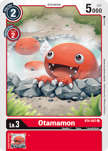 Otamamon [BT4-007] [Great Legend] | Tables and Towers