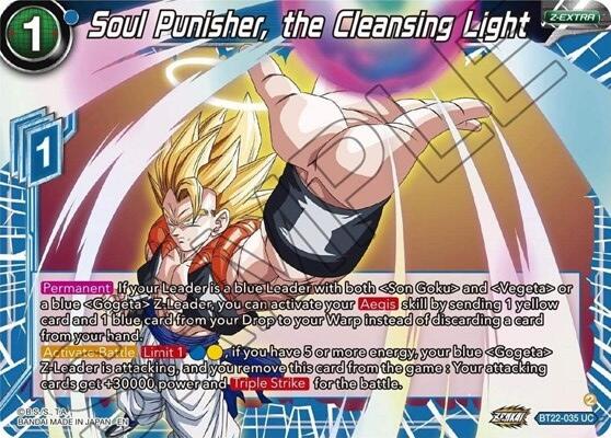 Soul Punisher, the Cleansing Light (BT22-035) [Critical Blow] | Tables and Towers