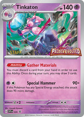 Tinkaton (020) (Staff Promo) [Scarlet & Violet: Black Star Promos] | Tables and Towers