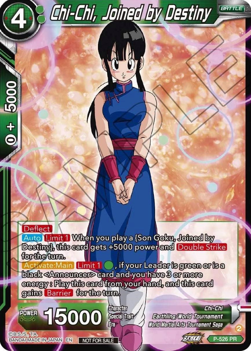 Chi-Chi, Joined by Destiny (Zenkai Series Tournament Pack Vol.5) (P-526) [Tournament Promotion Cards] | Tables and Towers