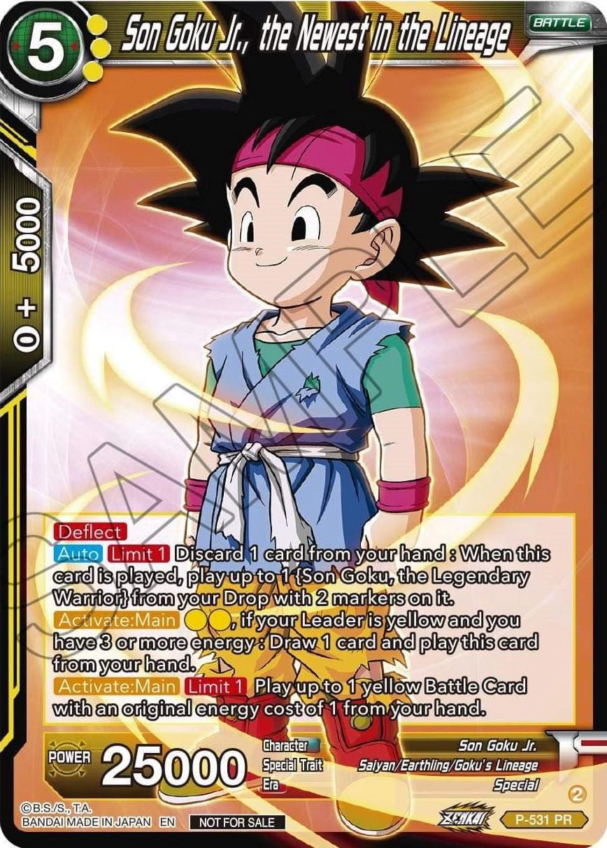 Son Goku Jr., the Newest in the Lineage (Zenkai Series Tournament Pack Vol.5) (P-531) [Tournament Promotion Cards] | Tables and Towers