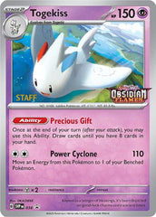 Togekiss (038) (Stamped) (Staff) [Scarlet & Violet: Black Star Promos] | Tables and Towers