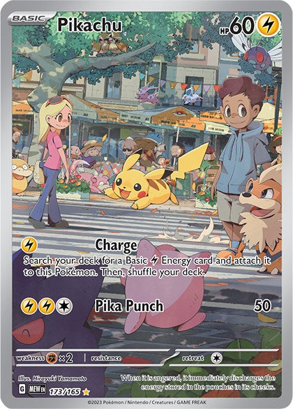 Pikachu (173/165) [Scarlet & Violet: 151] | Tables and Towers