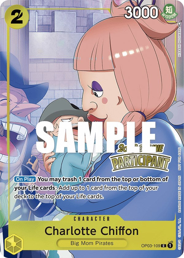 Charlotte Chiffon (Online Regional 2023) [Participant] [One Piece Promotion Cards] | Tables and Towers