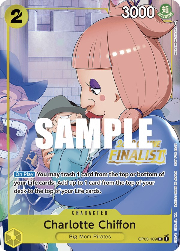 Charlotte Chiffon (Online Regional 2023) [Finalist] [One Piece Promotion Cards] | Tables and Towers