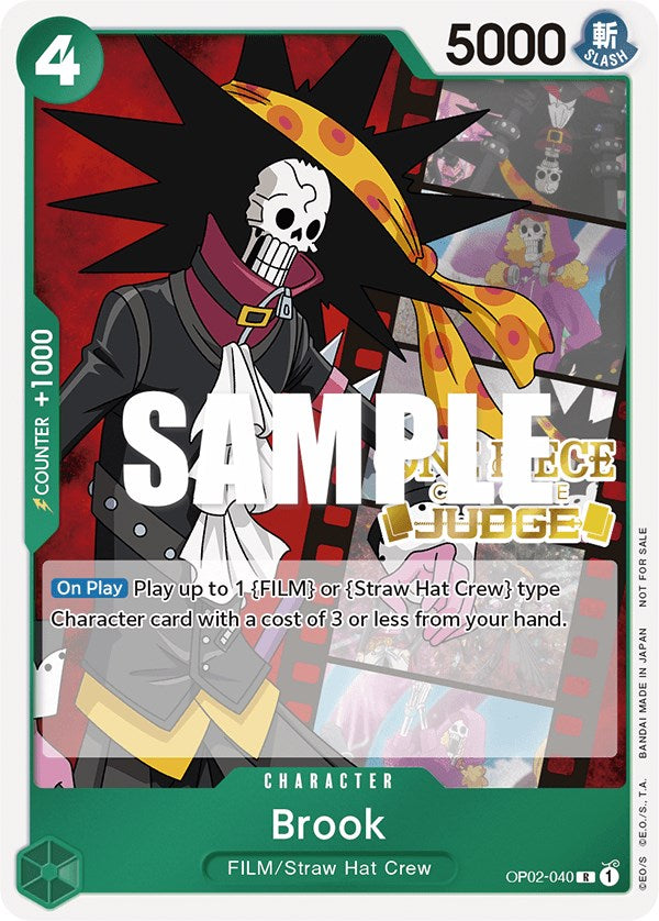 Brook (Judge Pack Vol. 2) [One Piece Promotion Cards] | Tables and Towers