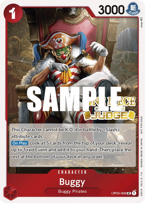 Buggy (Judge Pack Vol. 2) [One Piece Promotion Cards] | Tables and Towers