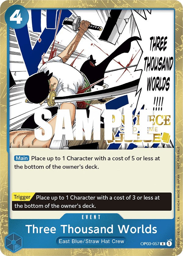 Three Thousand Worlds (Judge Pack Vol. 2) [One Piece Promotion Cards] | Tables and Towers