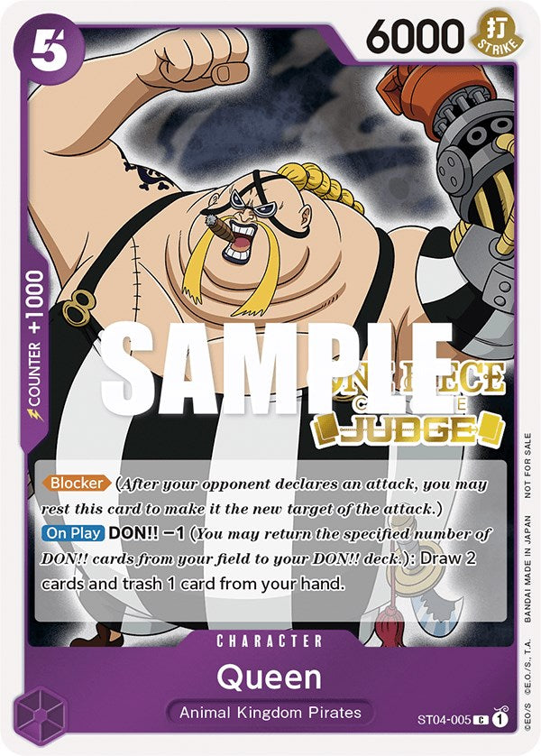 Queen (Judge Pack Vol. 2) [One Piece Promotion Cards] | Tables and Towers