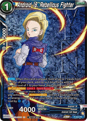 Android 18, Rebellious Fighter (Winner-Stamped) (Zenkai Series Tournament Pack Vol.5) (P-524) [Tournament Promotion Cards] | Tables and Towers