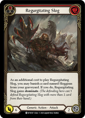 Regurgitating Slog (Red) [U-WTR197] (Welcome to Rathe Unlimited)  Unlimited Rainbow Foil | Tables and Towers