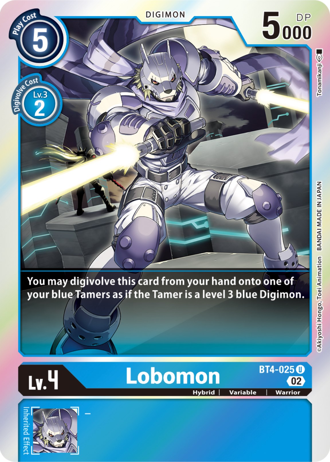 Lobomon [BT4-025] [Resurgence Booster] | Tables and Towers