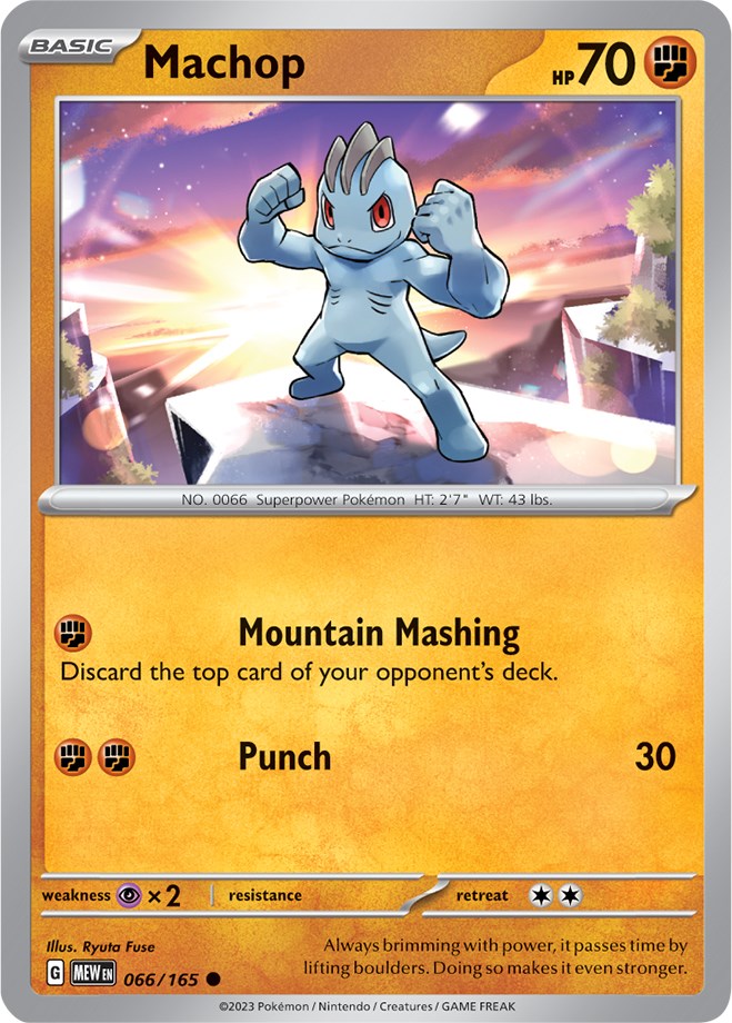 Machop (066/165) [Scarlet & Violet: 151] | Tables and Towers