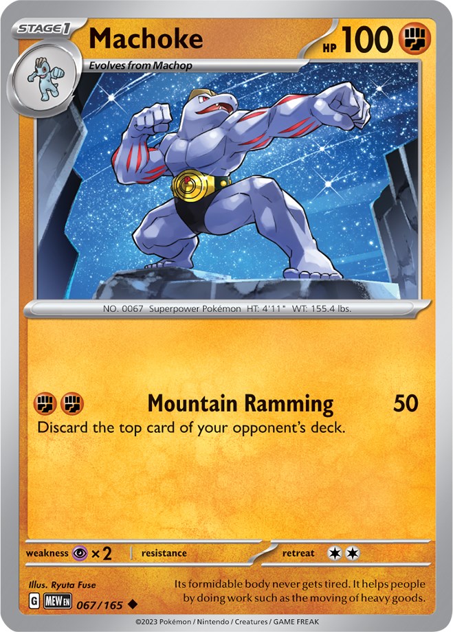 Machoke (067/165) [Scarlet & Violet: 151] | Tables and Towers