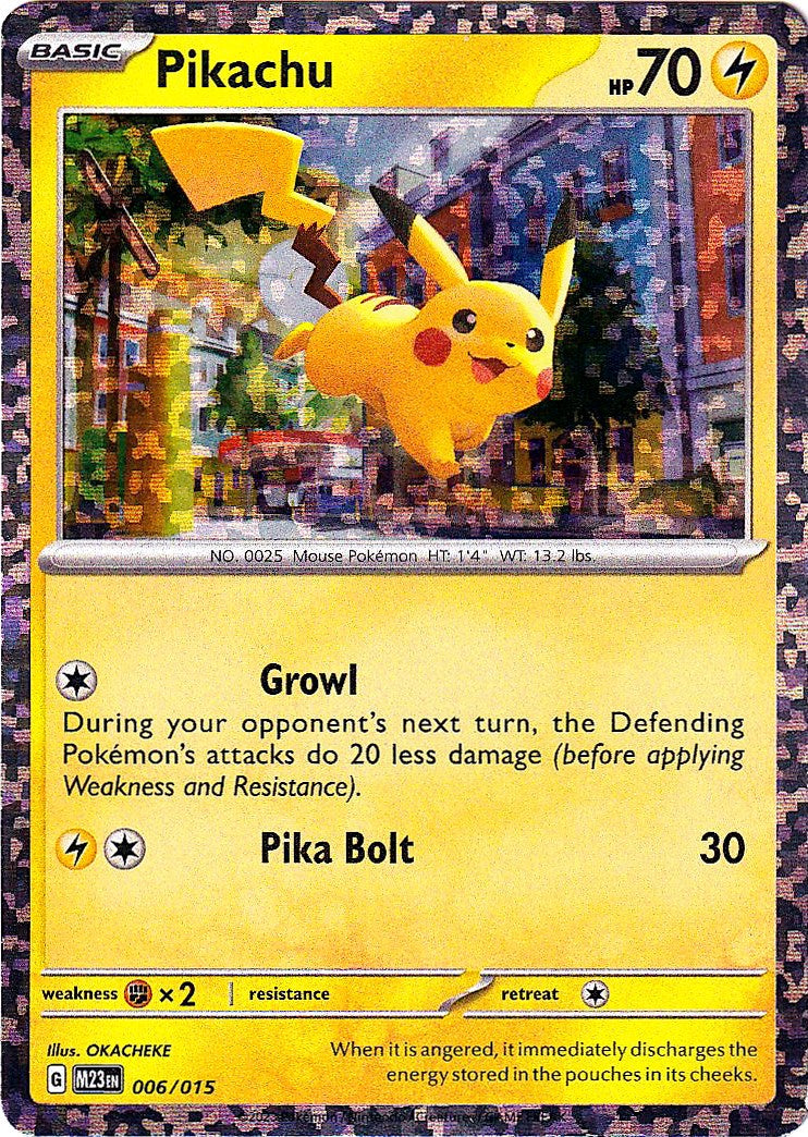 Pikachu (006/015) [McDonald's Promos: 2023 Collection] | Tables and Towers