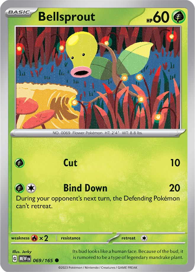 Bellsprout (069/165) [Scarlet & Violet: 151] | Tables and Towers