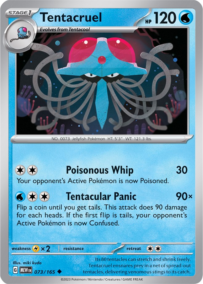 Tentacruel (073/165) [Scarlet & Violet: 151] | Tables and Towers