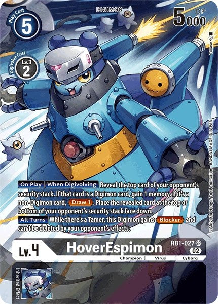 HoverEspimon (Textured Alternate Art) [Resurgence Booster] | Tables and Towers