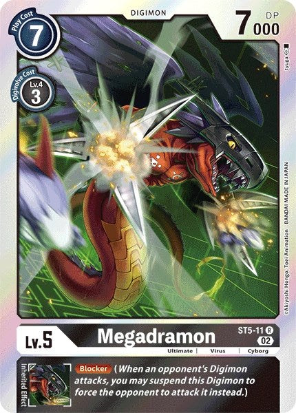 Megadramon (Resurgence Booster Reprint) [Resurgence Booster] | Tables and Towers